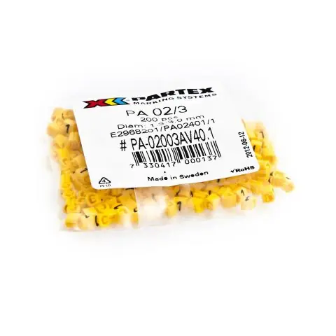 Partex PA02401/8 Kabelmärkning Populärt val